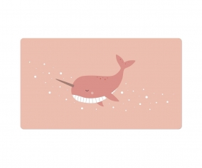 Telo Microfibra Narwhal Personalizzabile