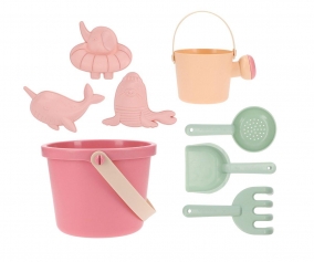 Set Spiaggia Monneka Secchiello Rosa