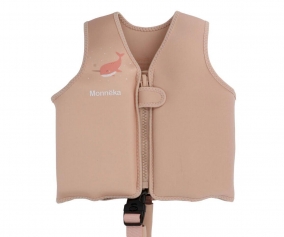 Gilet flotteur d'Apprentissage Narval Peach