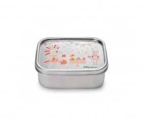 Done By Deer To Go 2-way Snack Container - L Lalee - Sand unisex (bambini)