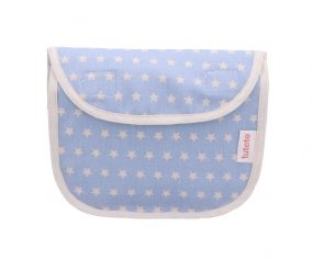Busta Porta Panino Plastificata Lyra Azzurro