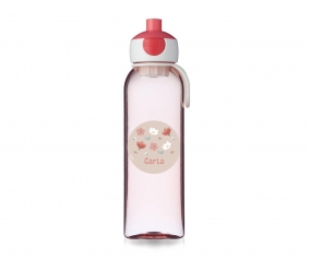 Borraccia Campus Pop-Up Rosa 500ml Personalizzata Little Garden