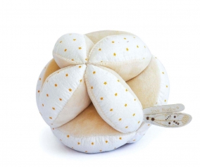 Palla Sensoriale Sonaglio Beige Stelline