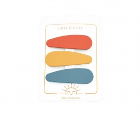 Clips para Pelo Snap Crimson/Tuscany/Desert Teal