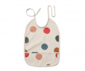 Babero Lai Multi Mega Dots/Sea Shell Mix