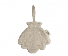 Portaciuccio DouDou Timboo Seashell Feather Grey