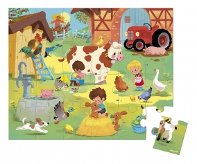 Puzzle Un Da En La Granja 24 Piezas