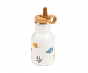 Botella de Acero Sea friends Beige