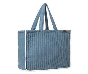 Borsone Weekend Chambray Blue Spruce