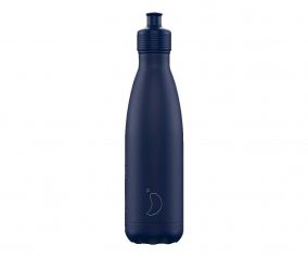 Botella Acero Inoxidable Sport Azul Mate 500ml