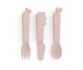 3 Cubiertos Kiddish Deer Friends Powder