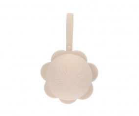 Guarda chupeta Silicone  Ivory Flower