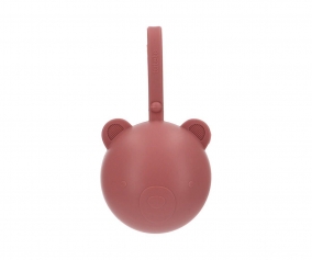 Portachupetes Silicona Bear Brick Dust