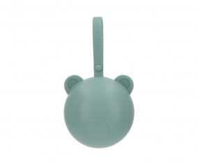 Portachupetes Silicona Bear Light Sage