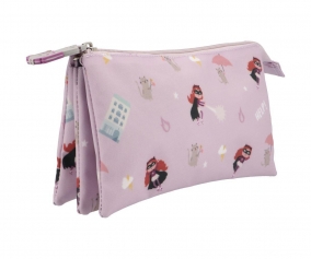 Trousse  3 Compartiments Fantastic Girl Personnalisable