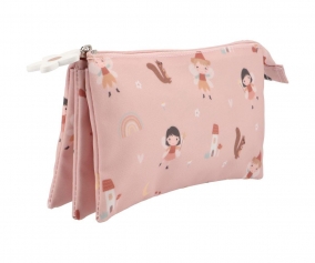 Trousse  3 Compartiments Wild Fairies Personnalisable