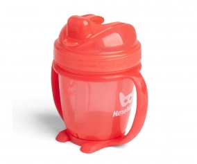 Taza Antigoteo Herobility Roja 140ml