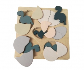 Puzzle Incastro Uovo e Dino