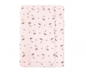 Funda para Cambiador Fanny + Muselinas Fawn Light Pink