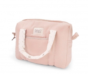 Bolso Carro Bebé Cotton Rosa Personalizable - Tutete