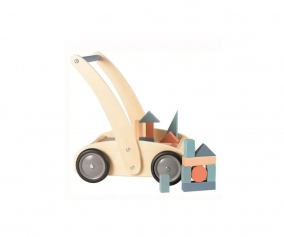 Walker with Wooden Blocks