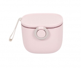 Dispensador de leite em p biodegradvel rosa 