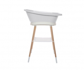 Baera con Soporte y Tumbona Sense LED Gris Claro