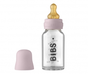 Bouteille en verre BIBS Dusky Lilas 110 ml
