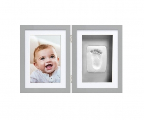 Cadre de Table Babyprints Gris