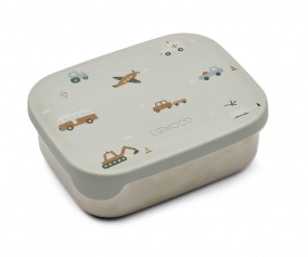 Lunch Box Arthur Vehicles Dove Blue Mix