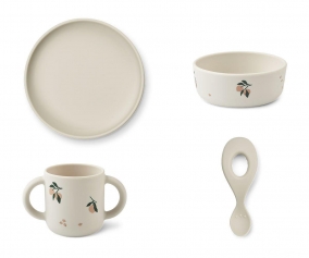 Set Silicone 4 Pezz Vivi Peach Sea Shell Mix