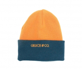 Bonnet Rversible Tuscany/Desert Teal +5 ans 