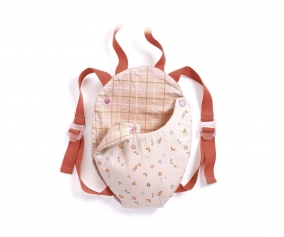 Baby Carrier Backpack Pomea for Doll Lavender