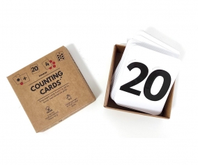 Embossed Number Cards