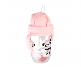 Tazza Antigoccia con Cannuccia Exotic Animals Panda