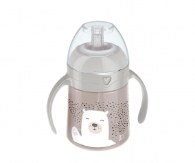 Primera Taza con Pajita Lovi Straw Begginer Buddy Bear