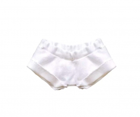 Pantaln Corto Blanco para Mueco Gordis