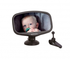Mini espelho frontal Auto com clip e ventosa