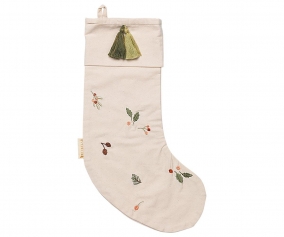 Calza Natalizia Yule Greens Personalizzabile