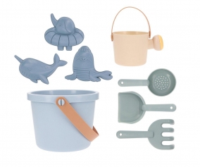 Set Spiaggia Monneka Secchiello Azzurro