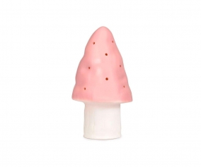 Luce Notte Funghetto Rosa Vintage