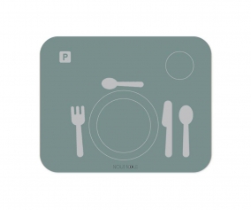 Set de Table d'Apprentissage Granit Gris