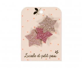 Pinza Capelli Etoiles Multi Rose