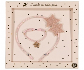 Caja Regalo Diadema y Pulsera Capel Rose Nude