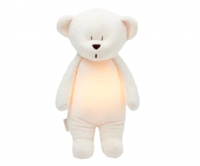 Peluche Lumire-Sons Ours Organique Moonie Cream