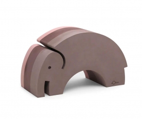 Mueble Acrobacias Elefante Mediano Vintage Rosa
