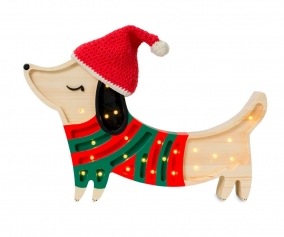 Lampada Bassotto Christmas Style