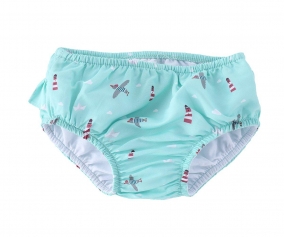 Maillot de Bain  Volants Couche Lighthouse