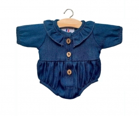 Pelele Lonore Azul Oscuro para Mueco Gordis