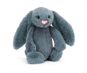Bashful Dusky Blue Bunny Coniglietto Medio Personalizzabile